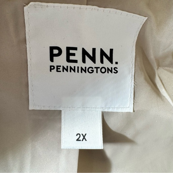 Pennington's Tan Water-Repellent Hooded Jacket Size 2x - Picture 14 of 16